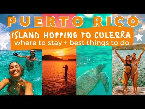 culebra, puerto rico travel vlog: best beaches, snorkeling and budget tips 🌴