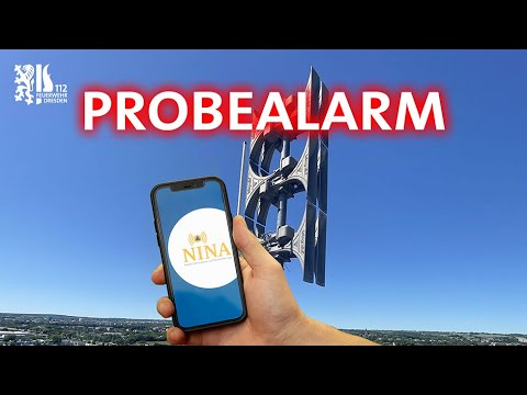 Probealarm Sirenen-Warnsystem & NINA Warnapp - Feuerwehr Dresden