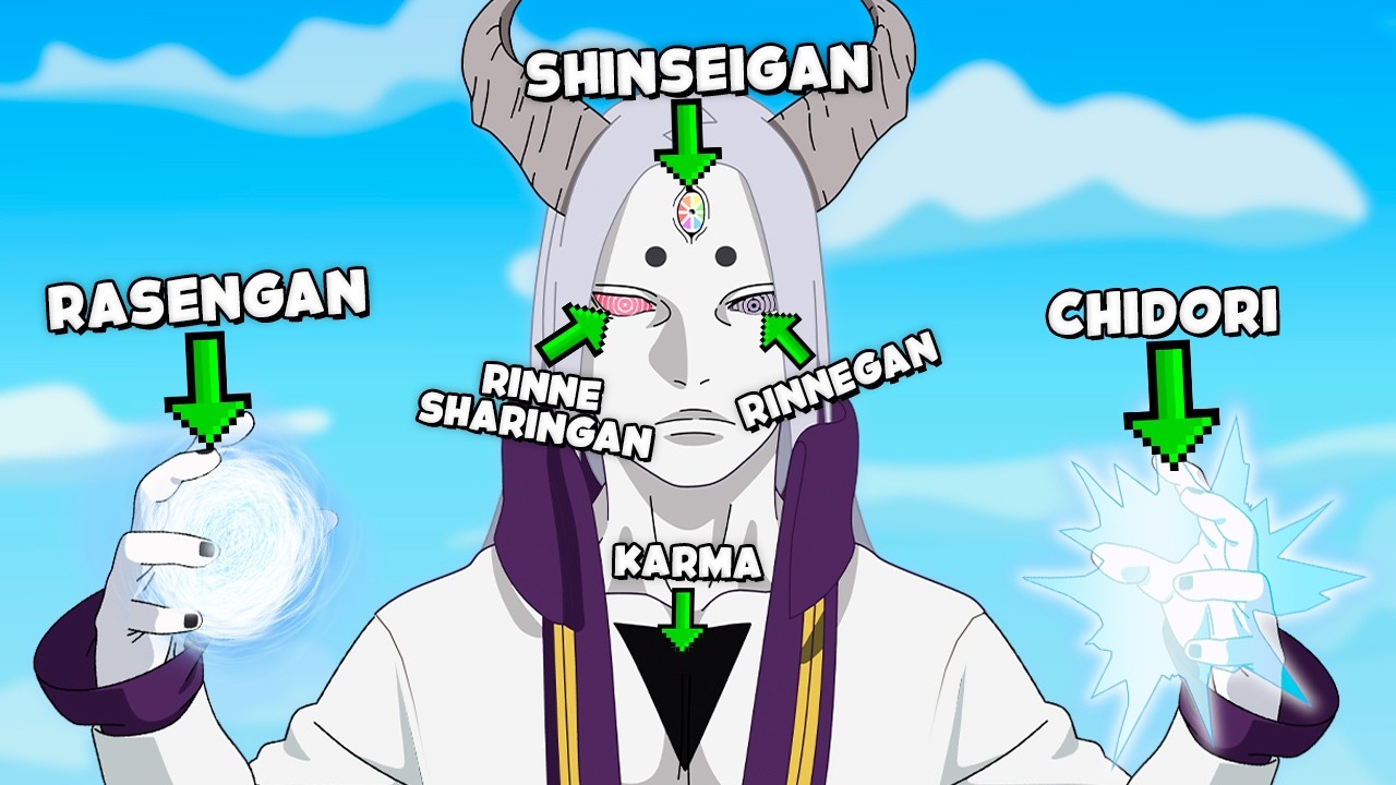 Eu Criei O PERSONAGEM mais PODEROSO do Universo Naruto!