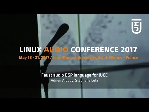 Faust audio DSP language for JUCE - Adrien Albouy, Stéphane Letz