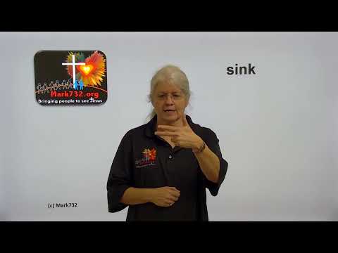 How to Sign Washbowl in Auslan