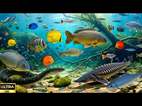 Top Most Beautiful River&Ocean Fish in the World | Amazing Colorful Fish in Natural Habitat