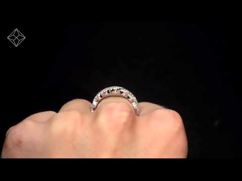 N4545Y - Diamond Weave Ring 1.20CT H/Si in 18K Gold