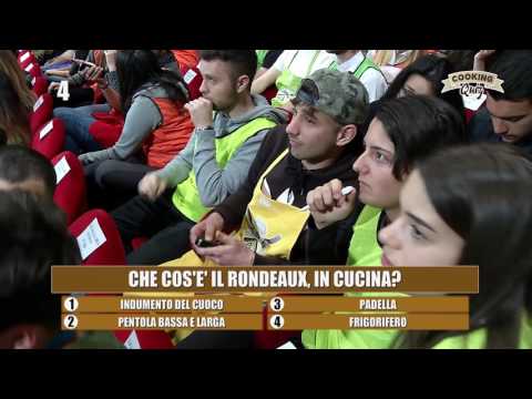 COOKING QUIZ - FINALE NAZIONALE (parte 1)