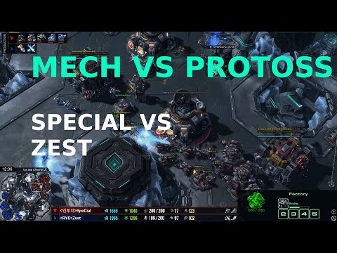 MECH VS PROTOSS - SpeCial vs Zest - TvP - Starcraft 2
