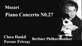 モーツァルトピアノ協奏曲第27番変ロ長調K.595ハスキル/フリチャイMozartPianoConcertoN0.27