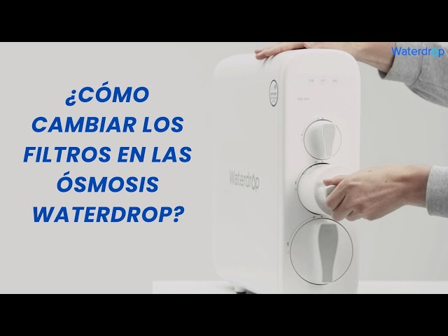 Vídeo relacionado con Waterdrop G3P600 Sistema de Ósmosis Inversa, Certificado NSF/ANSI 58 y 372, Sistema de Filtrado de Agua por Ósmosis Inversa, Reducción de TDS, 600 GPD, 2:1 puro a Drenaje, Grifo LED Inteligente