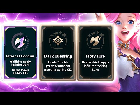 Seraphine but I have INFINITE CDR and SHIELDS + HEALS! League of Legends 2v2 Arena