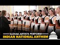 Slovak Artists Perform Indian National Anthem At The Banquet Hosted In Honour Of President Murmu
