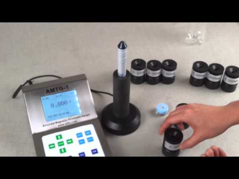 AT2E Vietnam - Máy đo độ dày chai nhựa thủy tinh Model AMTG-1 - MAGNETIC BOTTLE THICKNESS GAUGE