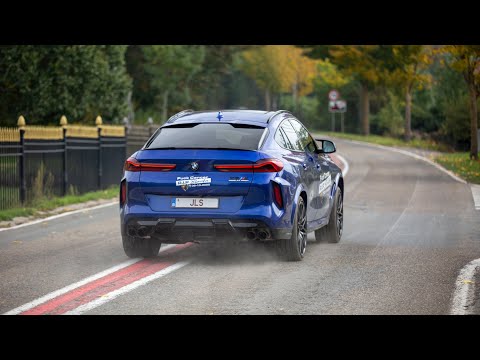 BMW X6 M Competition - Launch Control, Accelerations & Revs !