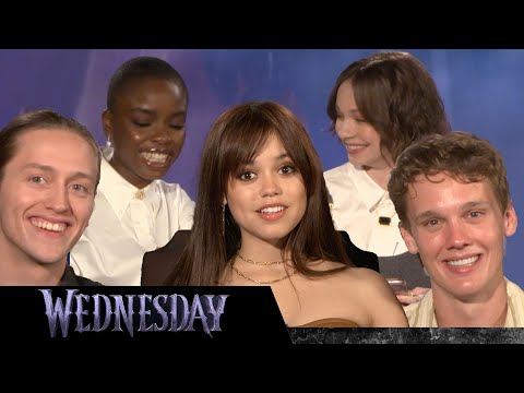 , title : 'The Cast of "Wednesday" Finds Out Which "The Addams Family" Characters They Really Are'