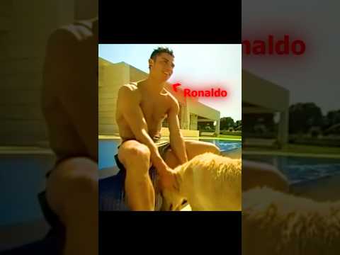 Players with pets and Ronaldo...🤣