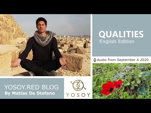 Matías De Stefano, Day 32, QUALITIES - YOSOY.RED BLOG: Third Eye - Mental -Virgo, Read by Celena 9/4