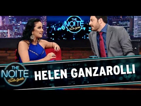 The Noite 30/07/14 (parte 1) - Entrevista com Helen Ganzarolli