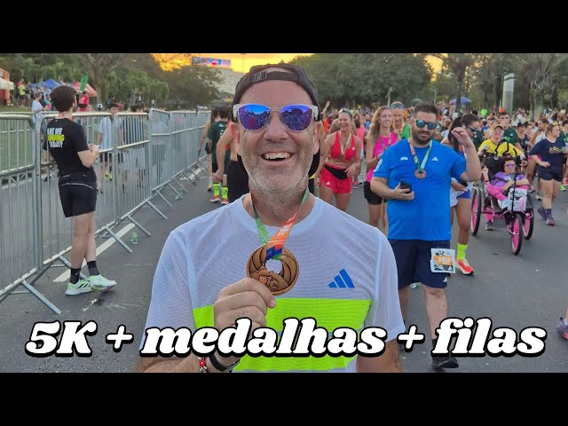 Os 5 km da maratona do Rio, as medalhas e as filas