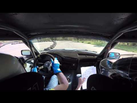 IV Power Stage Bednary 2015 - Domel urywa kolo - Klip