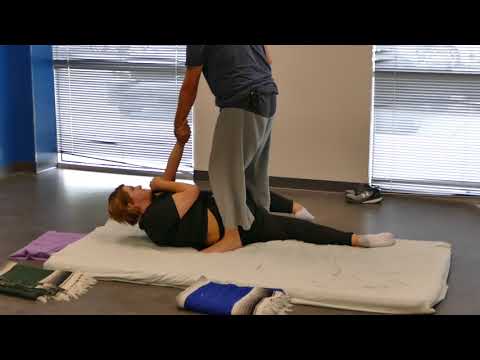 Low Back Thai Massage Techniques Demo at Cortiva Institute Houston, TX 3/4