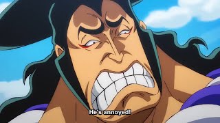 One Piece- Oden & Whitebeard Being Annoyed (With Almost the Same Face)