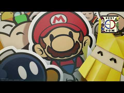 Best VGM 2461 - Paper Mario : The Origami King - Origami Castle