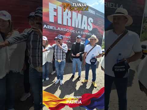 El Tigre rugió en Tunja: Boyacá firme por la patria 🐅