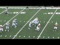 #53 Aubry Beal vs DE #38 W Mesquite Scrimmage 528 Pass Block