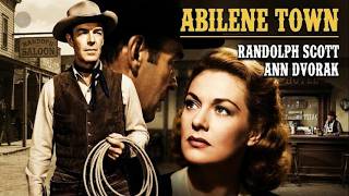 Randolph Scott'tan Efsane Western: Abilene Town Türkçe Dublaj)  Klasik Western D