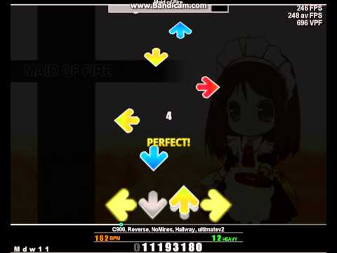 StepMania - Maid of fire