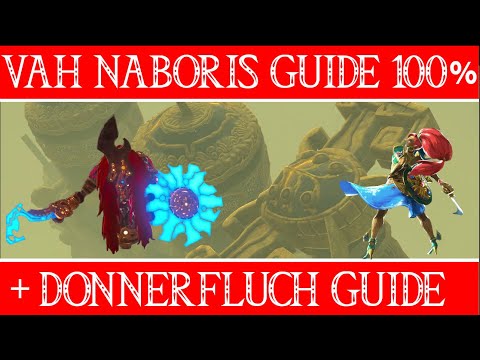 Vah Naboris Lösung 100% Donnerfluch und alle Truhen Guide Zelda Breath of the Wild