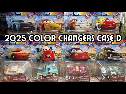 Mattel Disney•Pixar Cars 2025 Color Changers Case D Unboxing/Review 