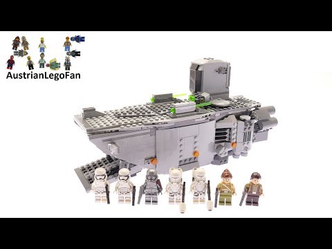 Vidéo LEGO Star Wars 75103 : Le transporteur du Premier Ordre