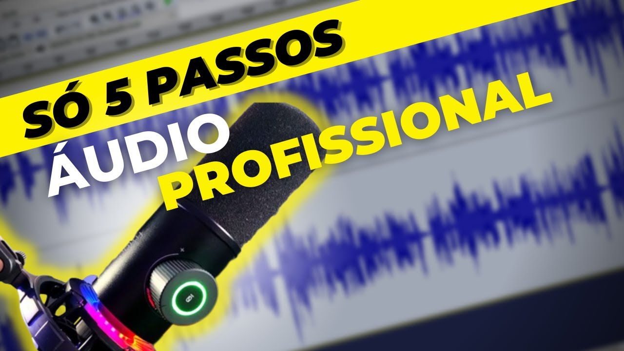 PARA INICIANTES - como melhorar o áudio no Audacity de forma profissional.