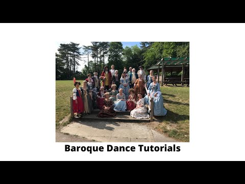 Baroque and Regency Dancing - Lesson 5 -  Minuet step tutorial