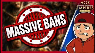 MASS BAN! Players Hit With 10 YEAR BANS 😱 | Age of Empires Mobile