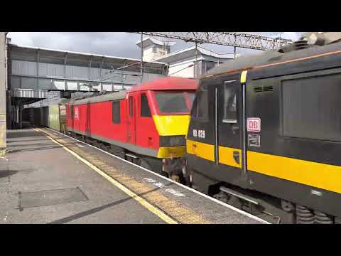 DB Cargo 90029 & 90035 at Nuneaton