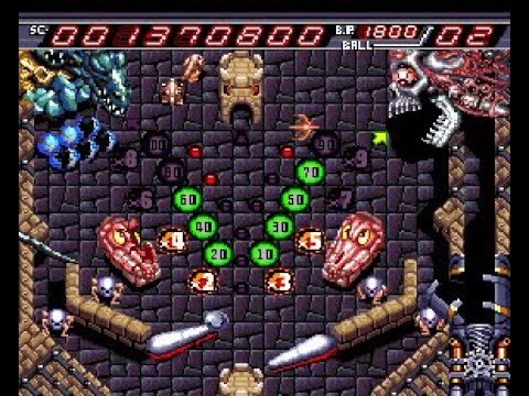 Devil's Crush (TG16/PCE) Playthrough/Longplay