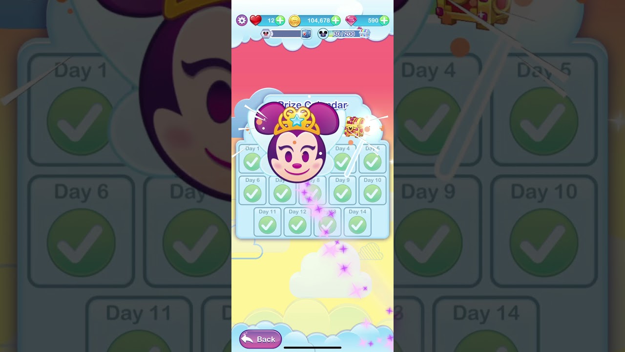 Collectong Daily Prize Calendar and A Gold Chest #emojiblitz #disneyemojiblitz #blitzlife #prizes