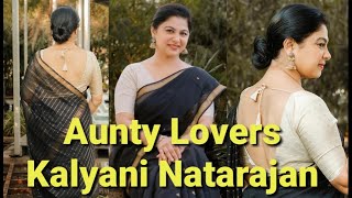Telugu Aunty Kalyani Natarajan Hot Navel Completio