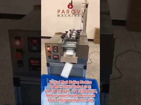 Surgical Mask Making Machine