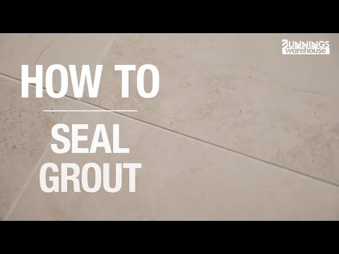 How To Seal Grout - Bunnings Warehouse