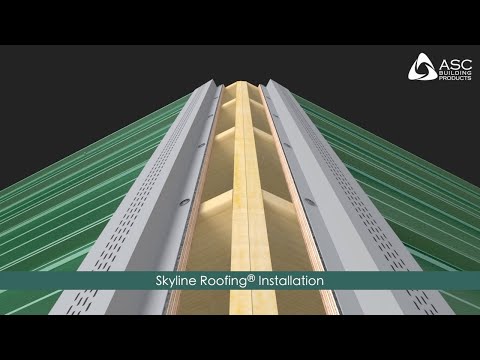 How to install metal roofing Skyline Metal Roofing Installation Video by ASC Building Products