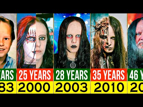 Joey Jordison of Slipknot Transformation From 0 to 46 Years Old