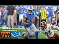Washington Commanders Vs Detroit Lions Week 2 Game Highlights