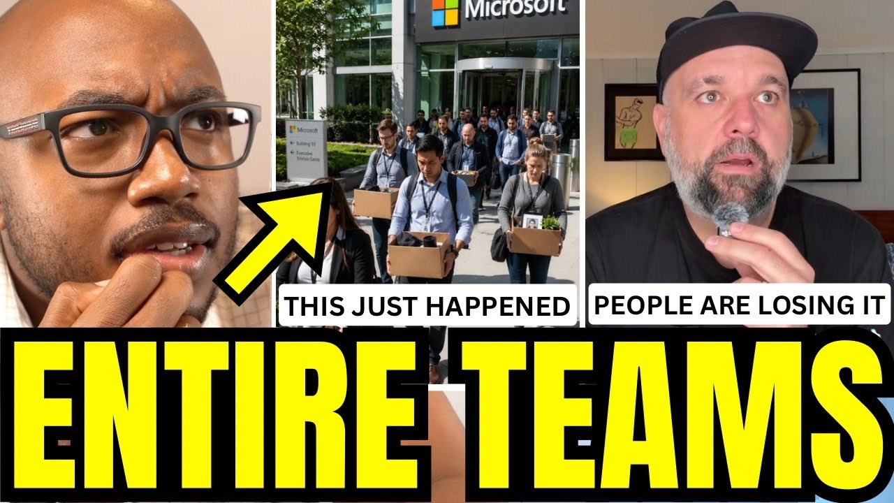 “Today’s Your Last Day” Microsoft Just Laid Off THOUSANDS And It’s BAD video thumbnail
