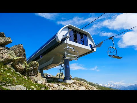 Furggulti - Sesselbahn endet auf dem höchsten Punkt im Skigebiet Bellwald.