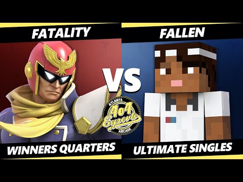 4o4 Smash Night 25 Winners Quarters - Fatality (Captain Falcon) Vs. Fallen (Steve ) SSBU Ultimate