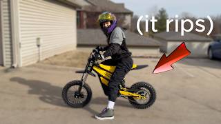 Our First Electric Dirt Bike RIPS! Heybike Villain!
