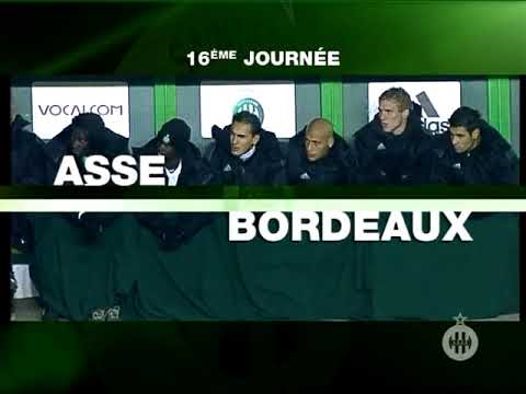 ASSE 1-1 Bordeaux - 16e journée de L1 2005-2006