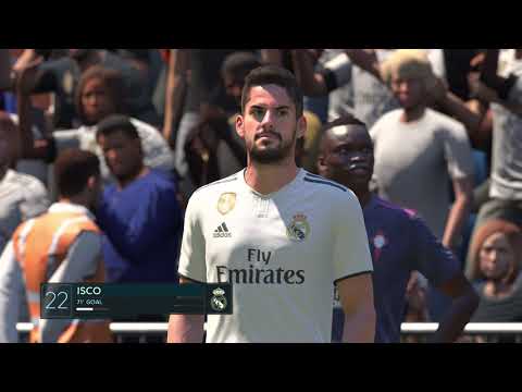[4K HDR] Fifa 19 The Journey Ep.7 Real Madrid Debut