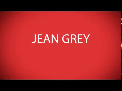 How to pronounce JEAN GREY [Marvel characters]